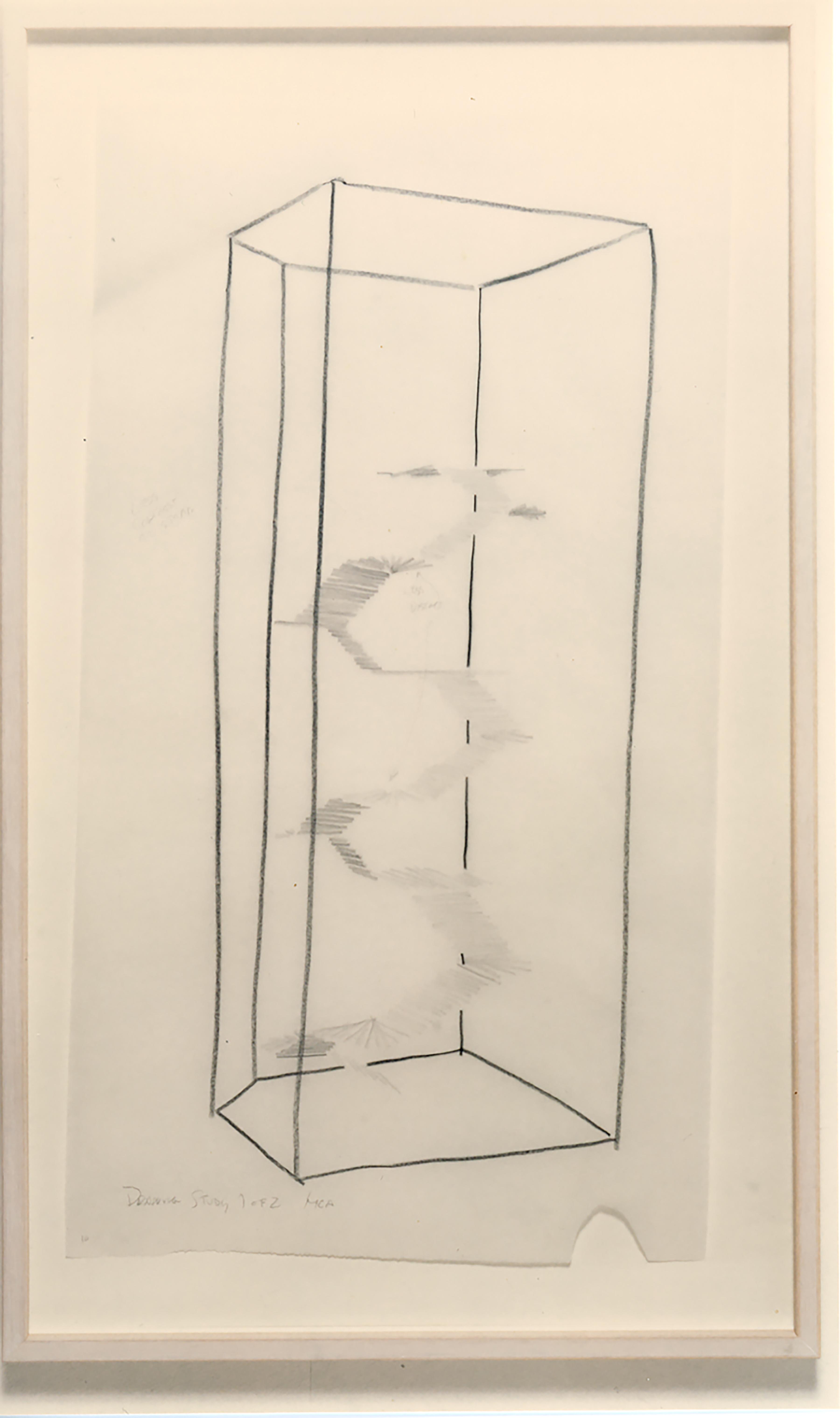Max Neuhaus, Study for the drawing u0027Untitledu0027